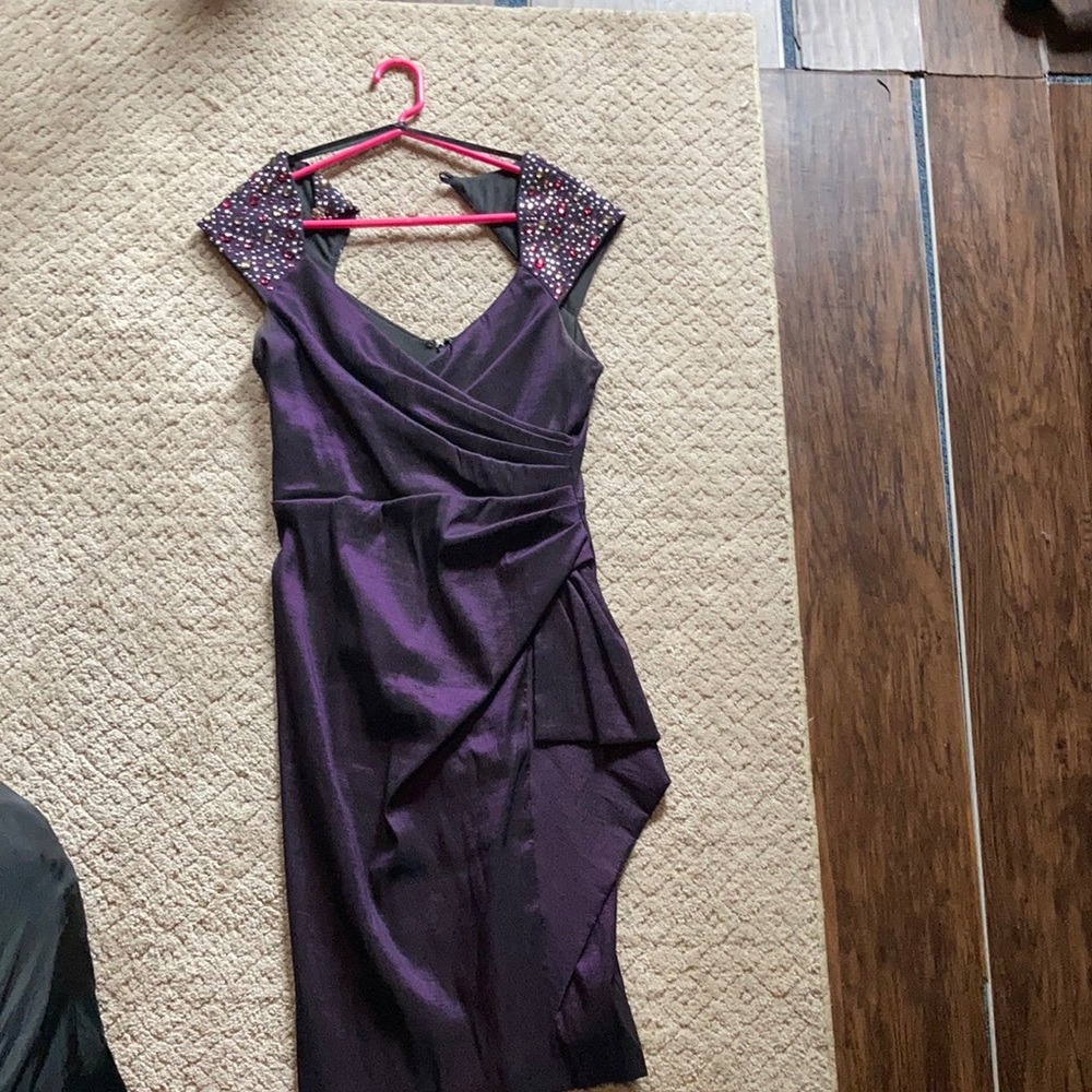 Purple dress